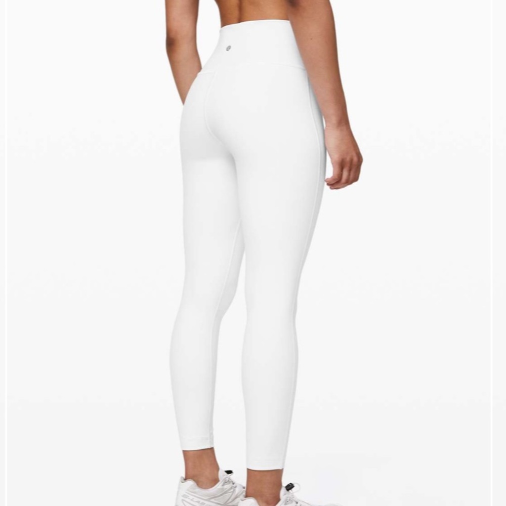 Lululemon Wunder Under High-Rise Tight 25" *Full-On Luxtreme
White